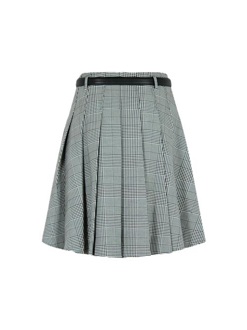 Gonna BLACK VISCOSE BLEND Self portrait SELF-PORTRAIT | 104MSK-BWBLACK AND WHITE